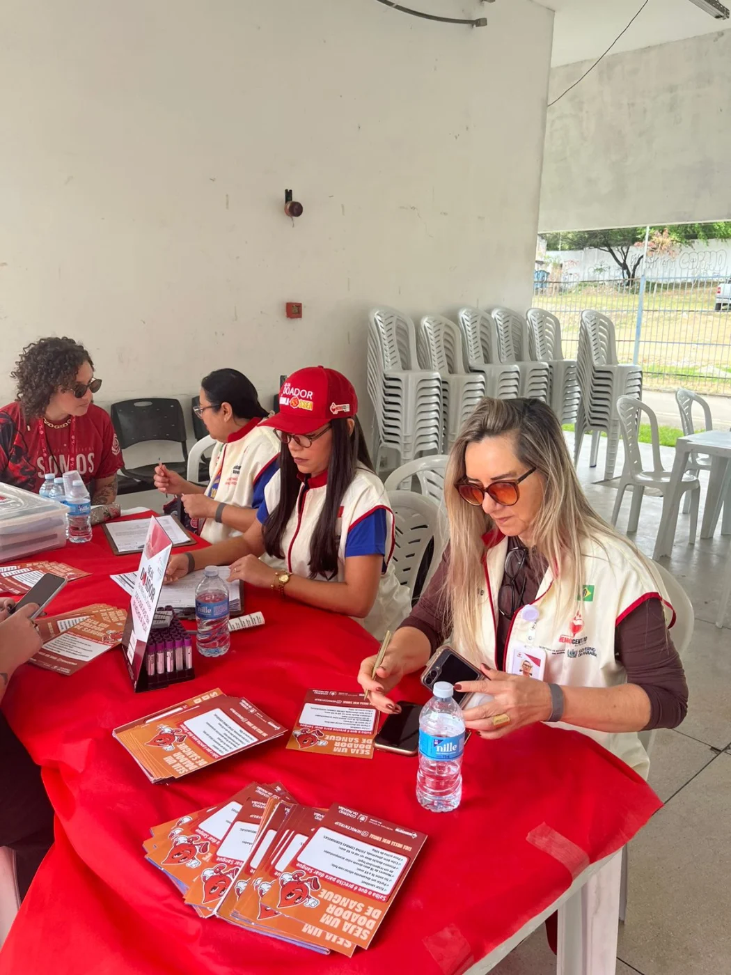 Campanha de conscientização e Cadastro para doação de medula óssea
